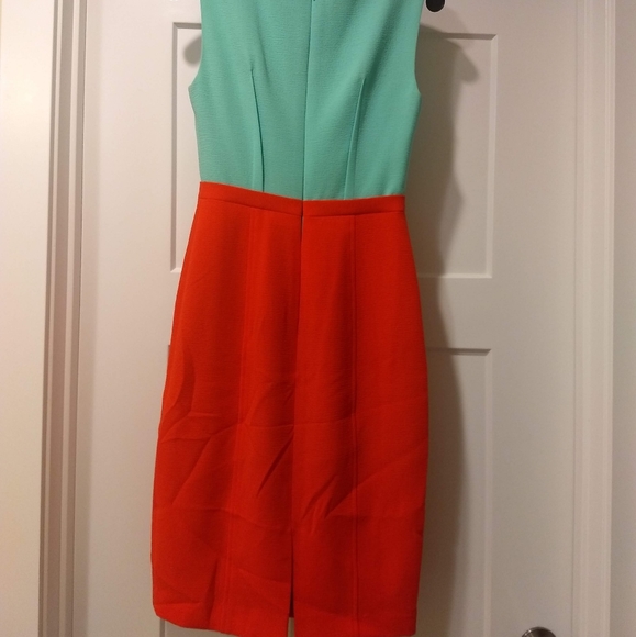 BCBG MAXAZRIA Blaire Color-Blocked Sheath Dress - Picture 2 of 6